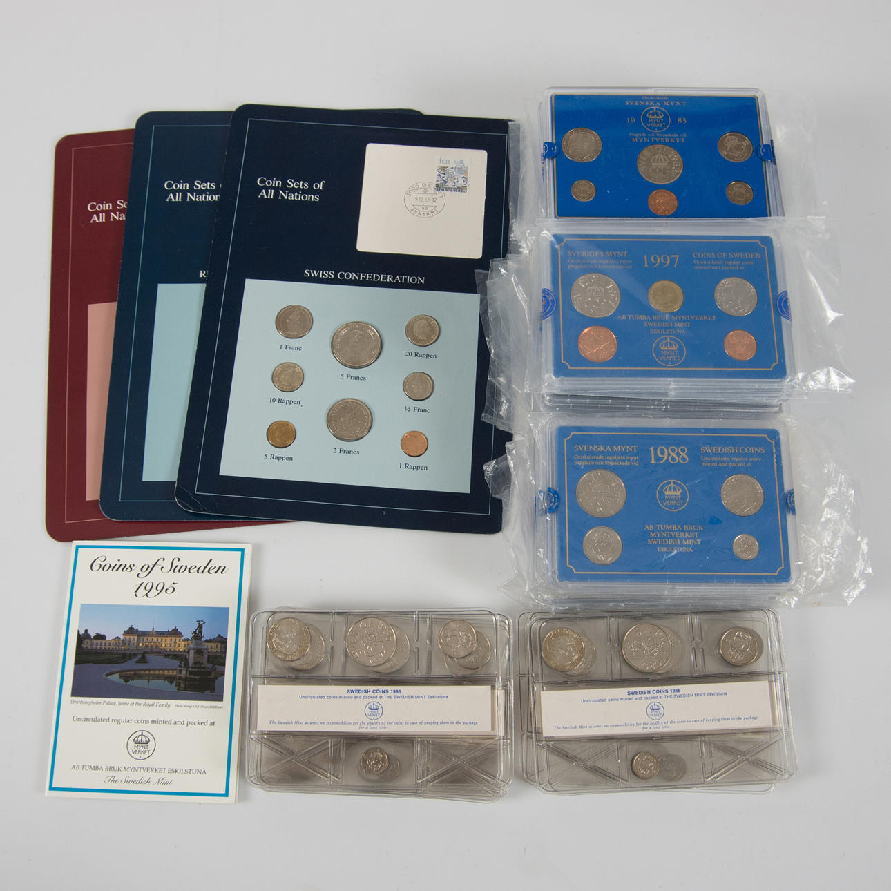 COIN SETS, YEAR SETS ETC.
