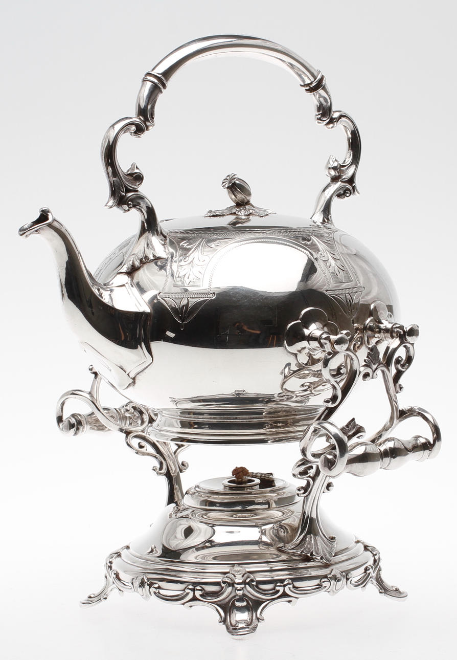 TESAMOVAR, nysilver, 1800-tal.