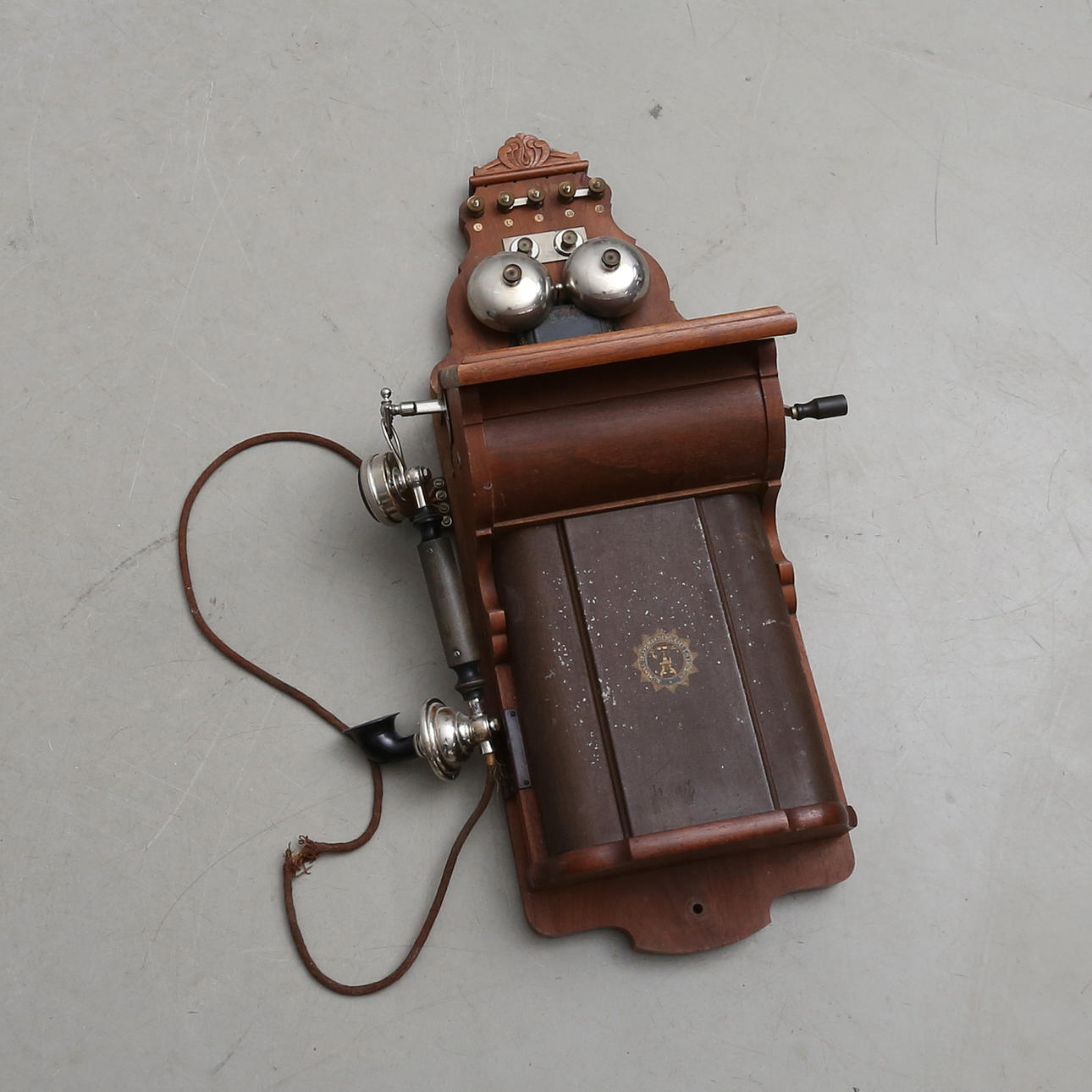 VÄGGTELEFON, LM Ericsson, 1900-talets början.