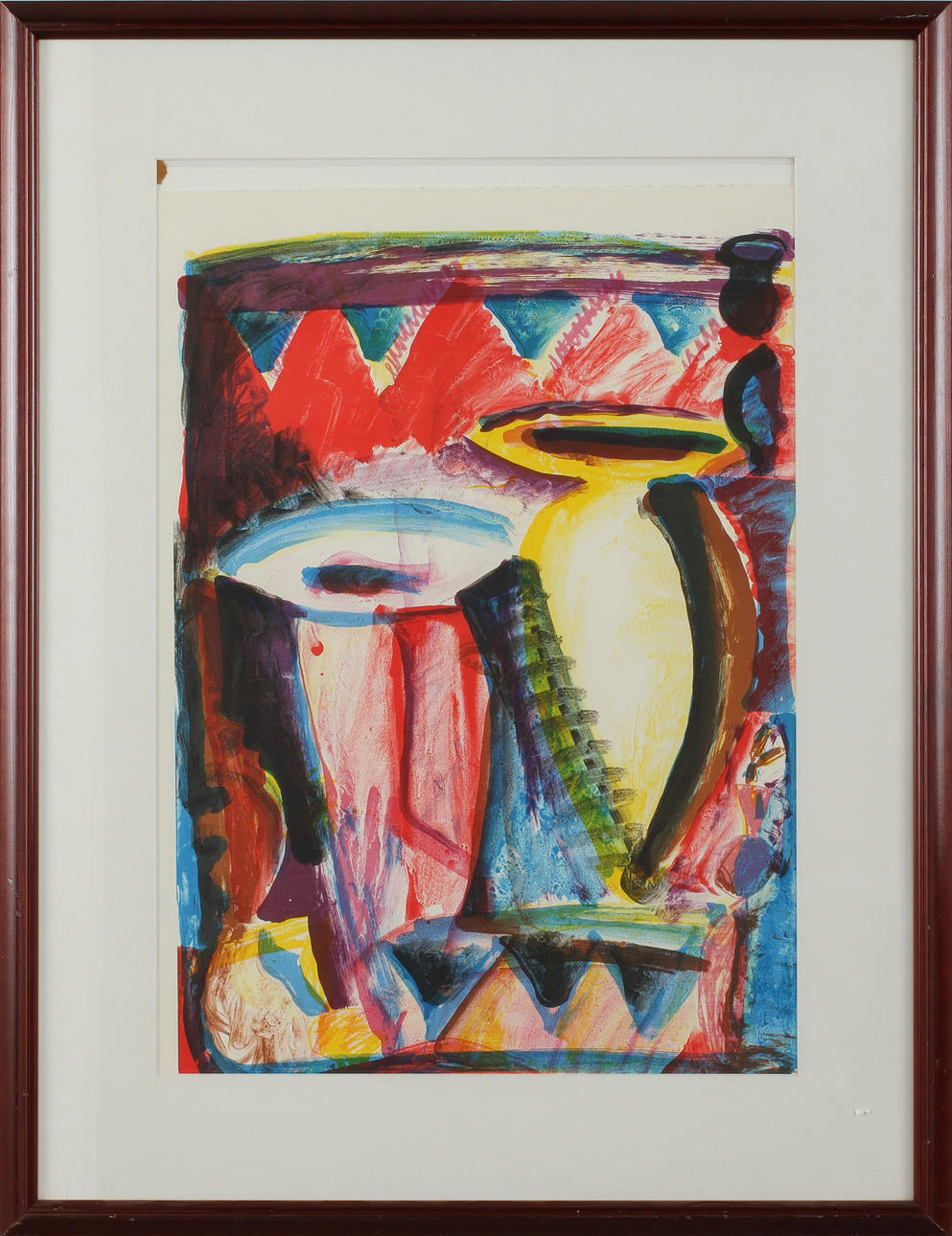 JOHNNY FORSSTRÖM. Färglitografi, signerad och numrerad 62/70.