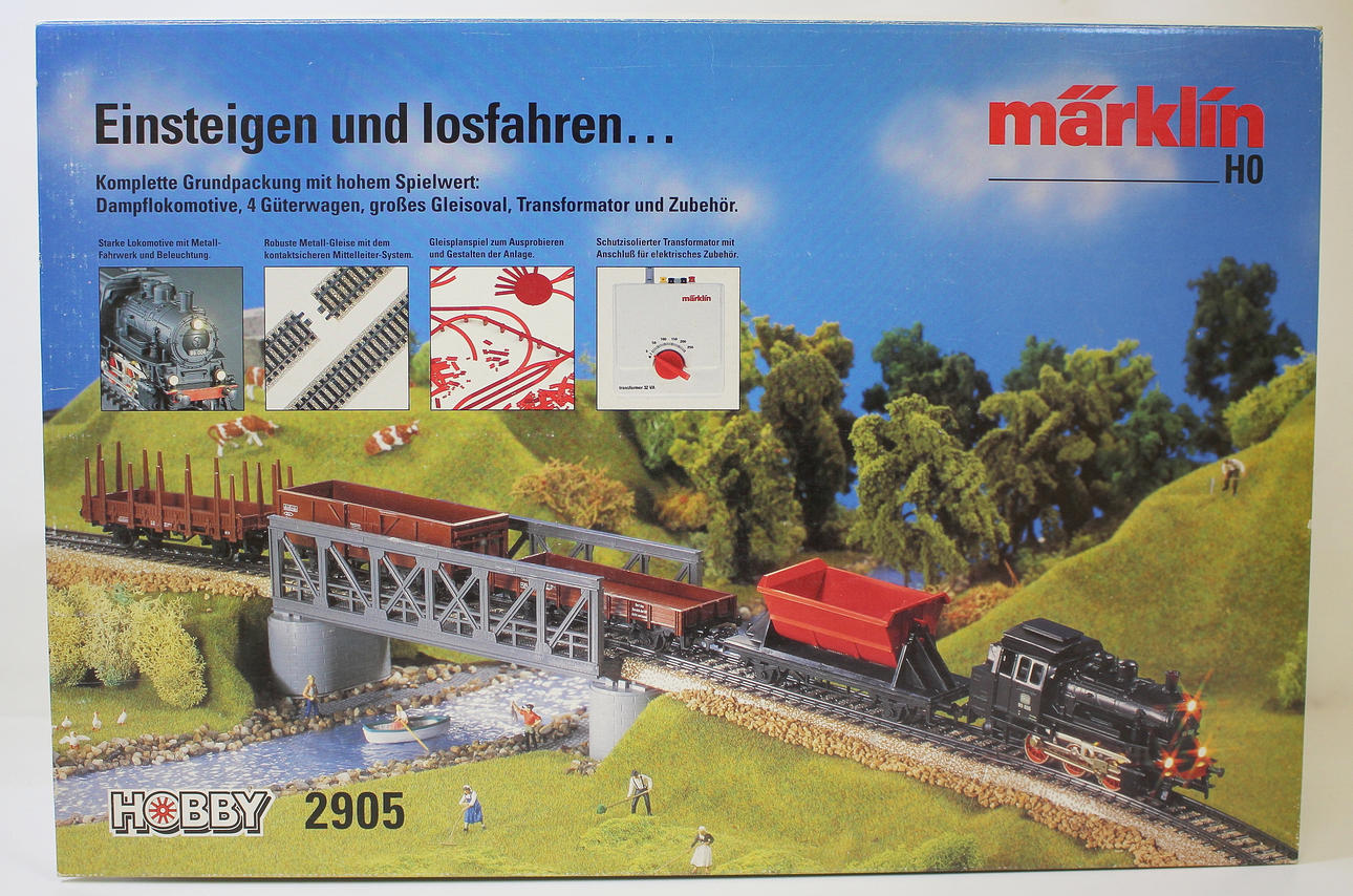 TRAIN TRACK, Märklin, starter kit hobby 2905.