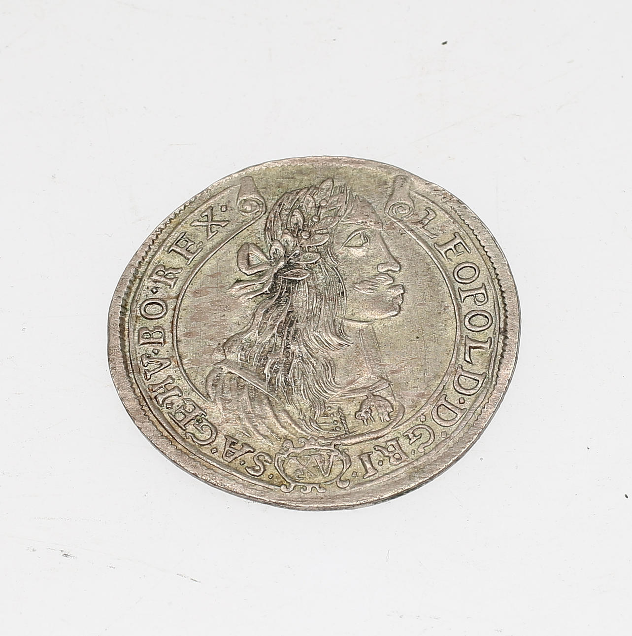 MØNT, Leopold 1674, Ungarn.