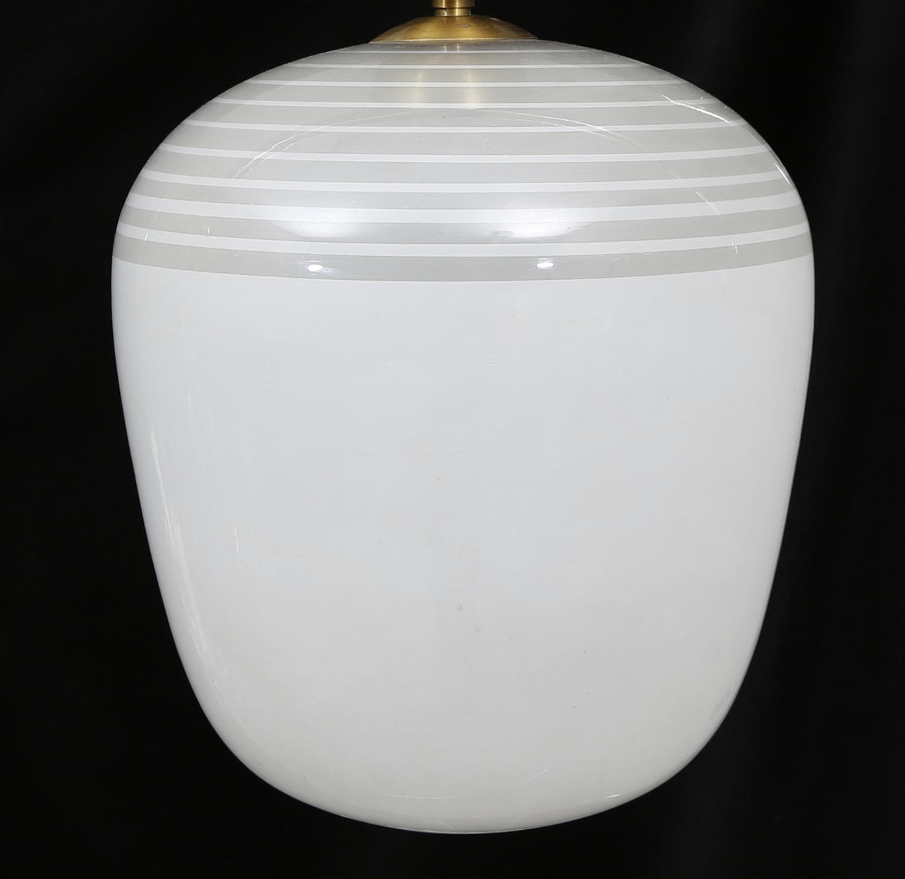 CEILING LAMP, marked AJH, 1940/50s, height approx. 44 cm.