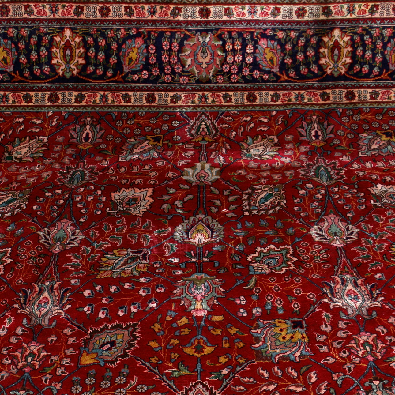CARPET, Tabriz, Iran, 285 x 295 cm.