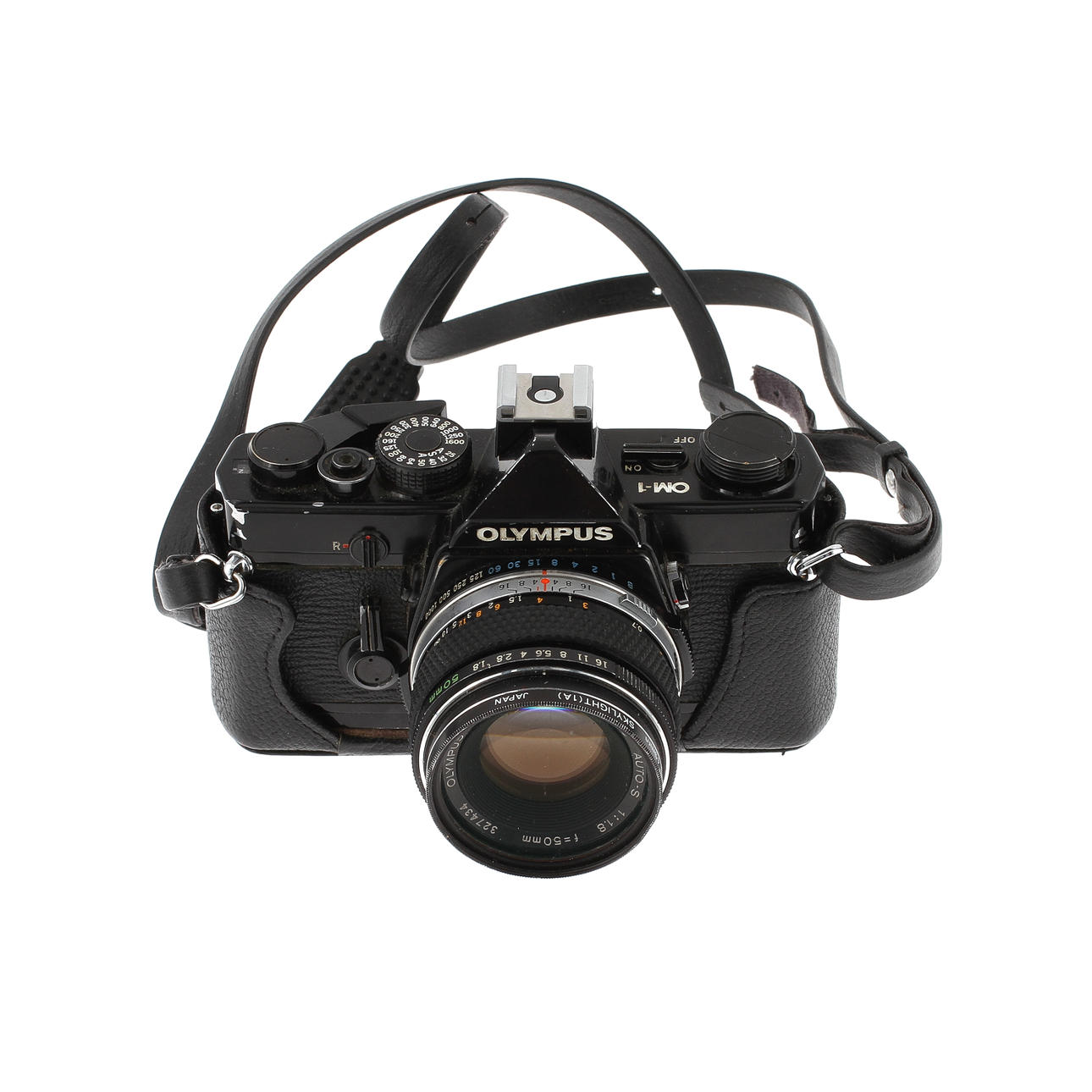 KAMEROR, 2 st Olympus OM-1, Canon EOS 300/300, 4 objektiv Canon samt Makinon, PROJEKTOR, Leitz.