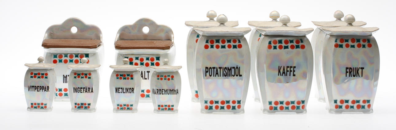 KRYDDBURKAR, 12 delar.