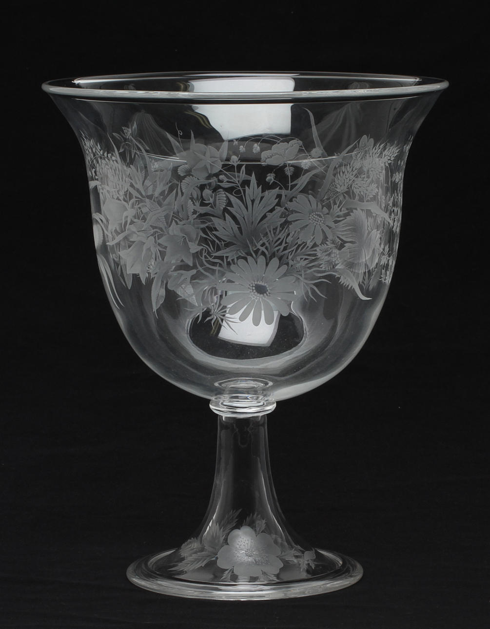 SKÅL, på fot, Kosta, design Lisa Bauer, 1977.