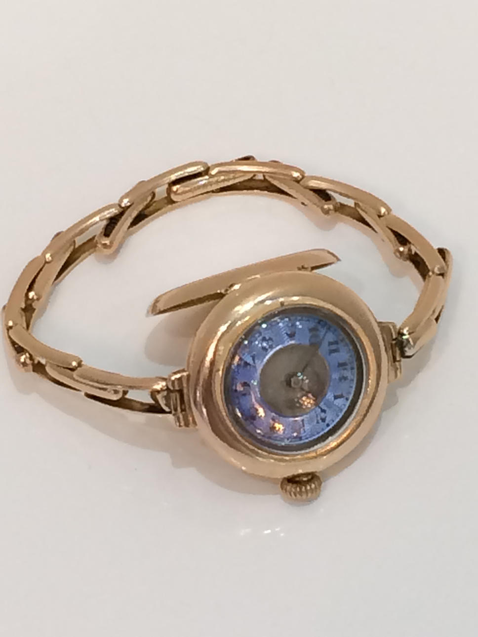 ROSA GULD VINTAGE KLOCKA.