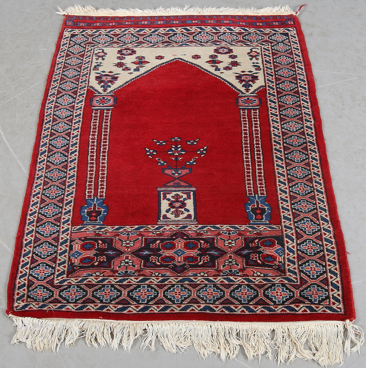 PRAYER MAT, oriental, 1900s, 120 x 80 cm.