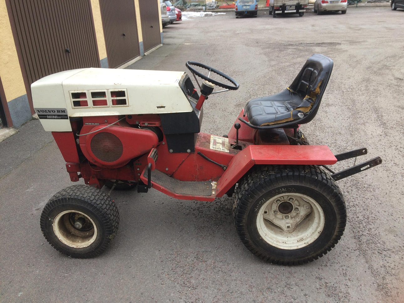 TRAKTOR, Volvo BM mini 1630, 1970-tal.