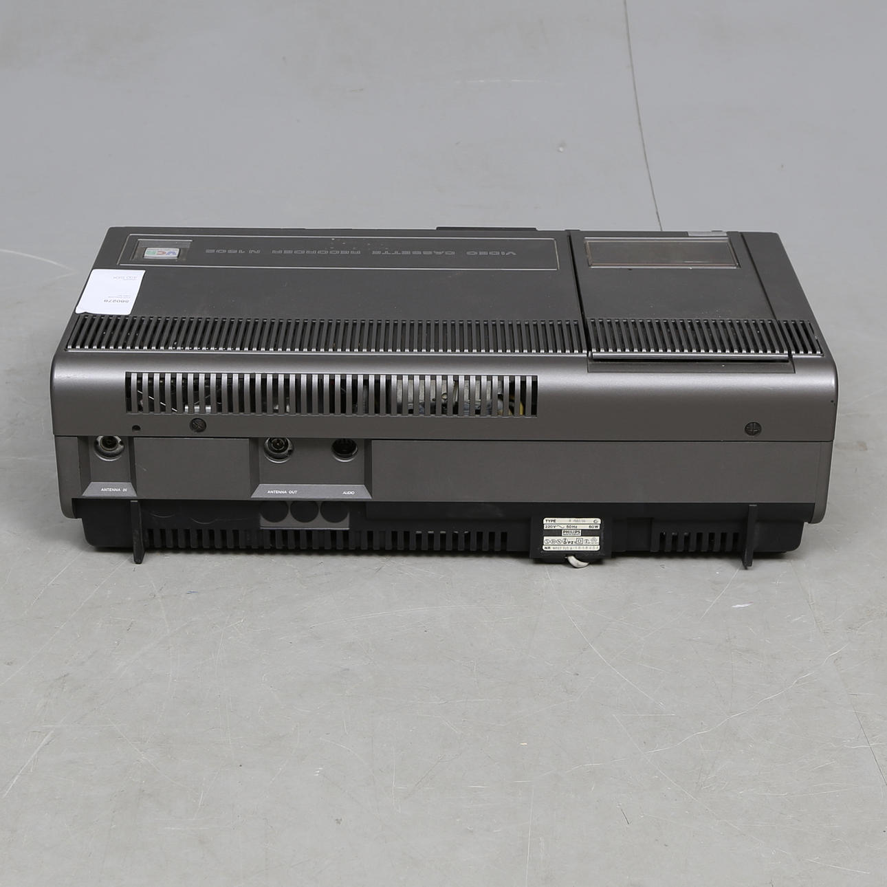 VCR PLAYER, Philips, 1970/80s.