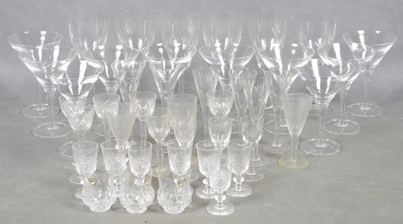 GLAS, olika fabrikat och sorter.