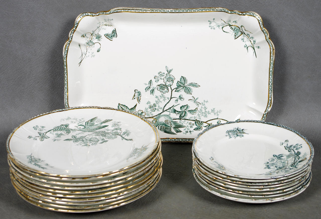 MATSERVISDELAR, Wexiö, Gustavsberg.