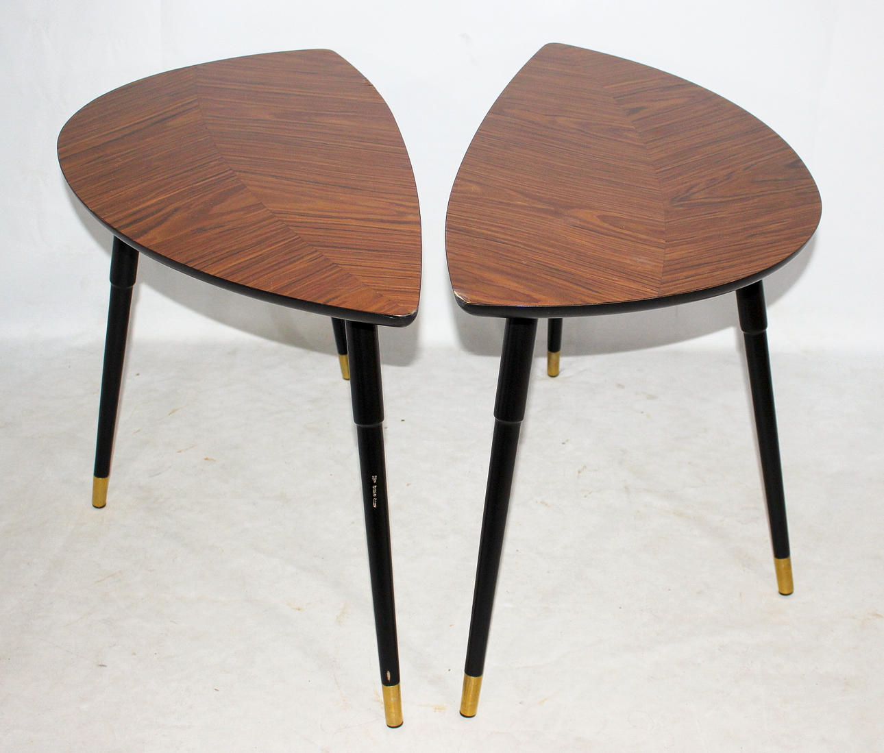 TABELLE, 2 Stück, Holz, Blattform, IKEA.