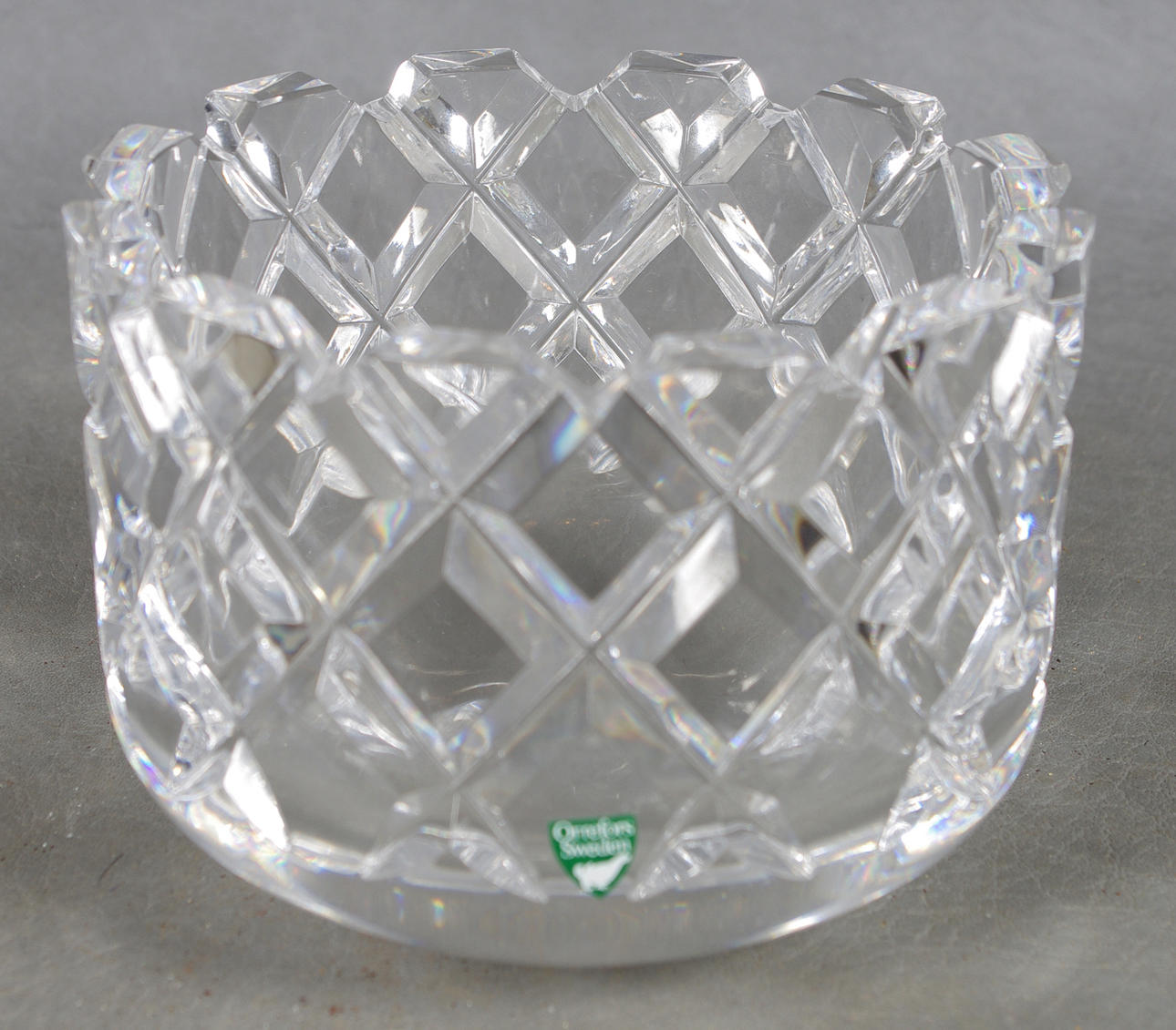 KRISTALLSKÅL, Sofiero, Gunnar Cyrén, Orrefors.