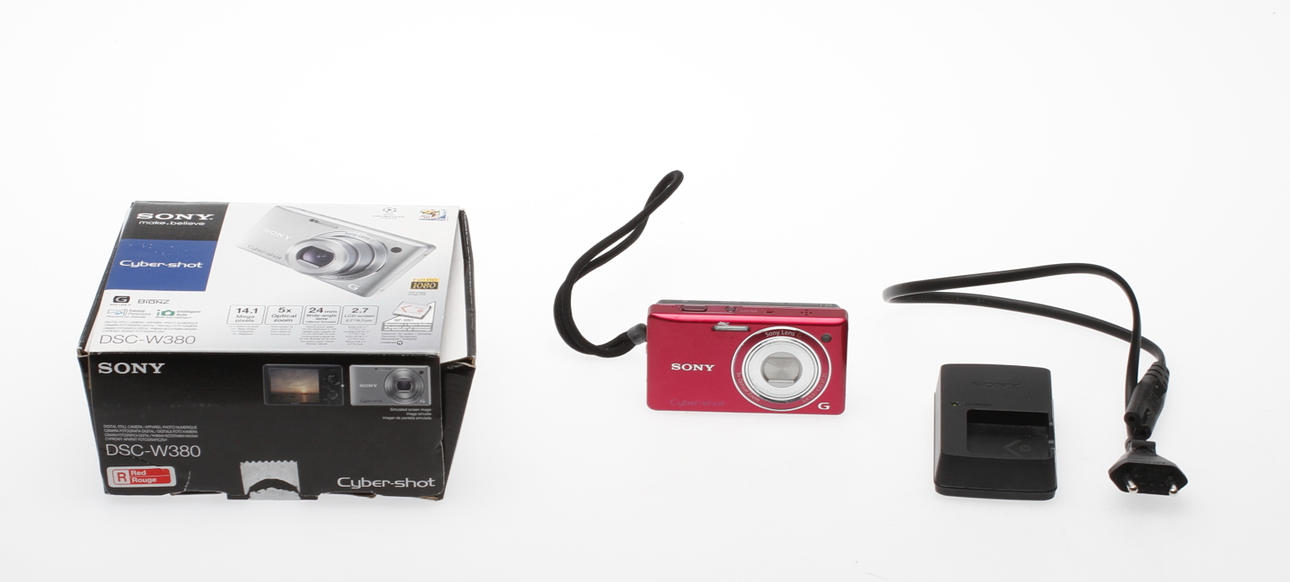 DIGITALKAMERA, DSC-W380, SONY.