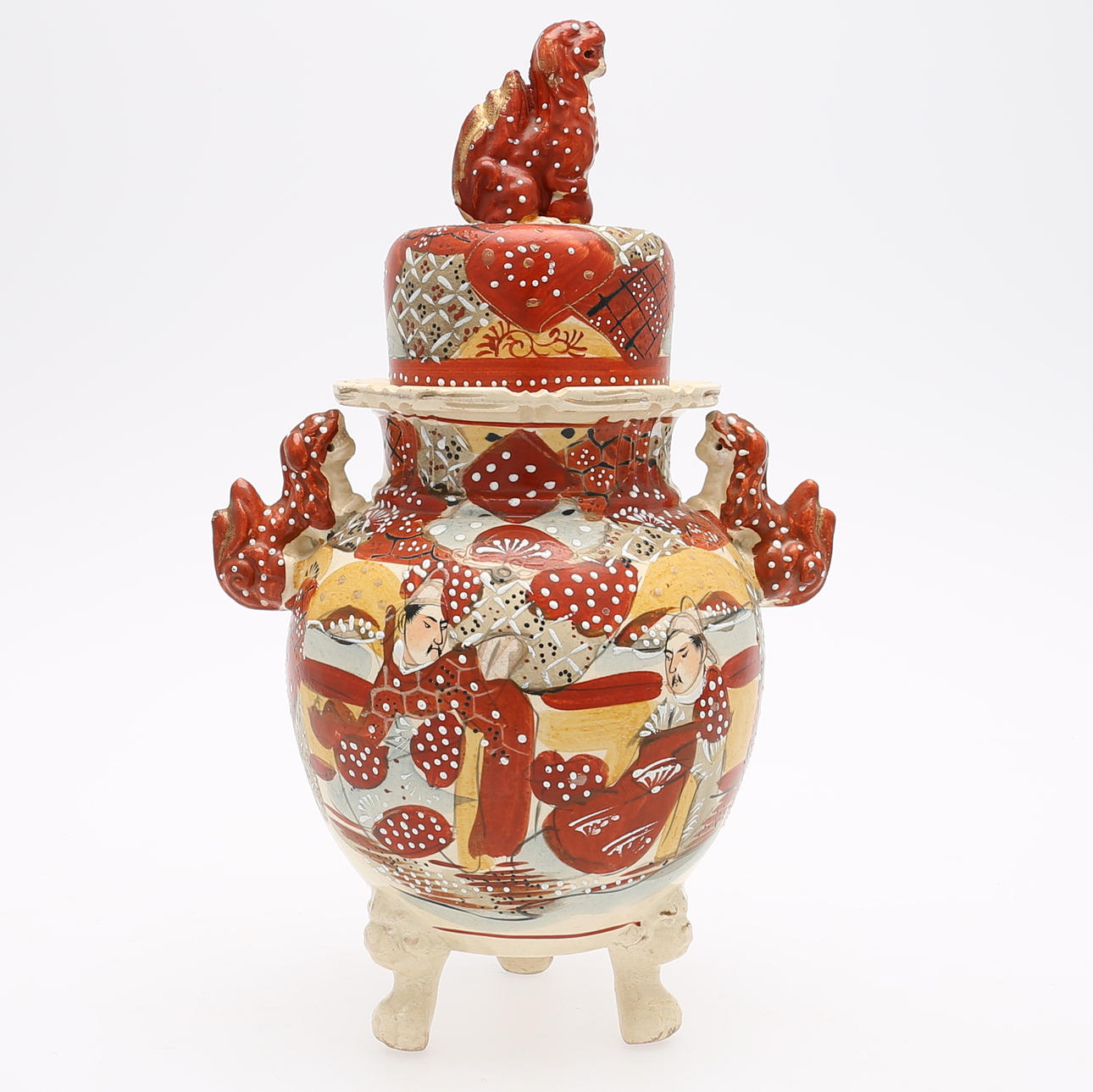 THE CLOCKS, Satsuma 19th century.