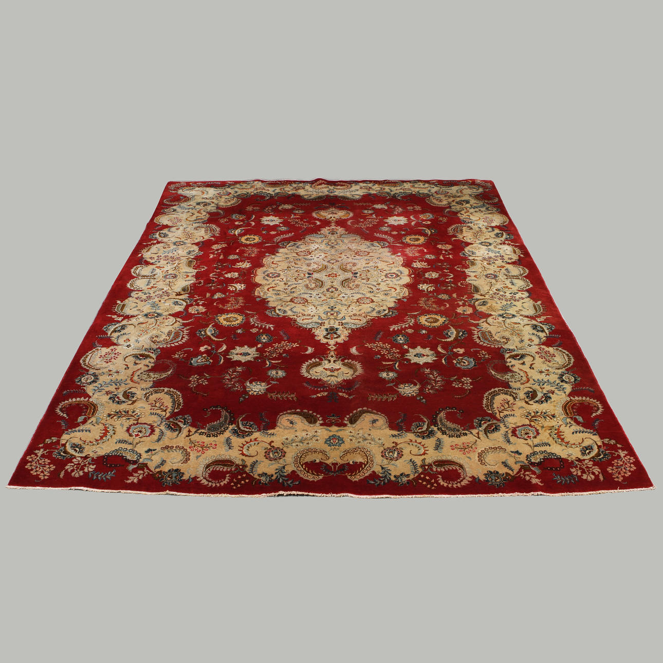 MATTA, Persisk, Keshan, semiantik, ca 390x275 cm.