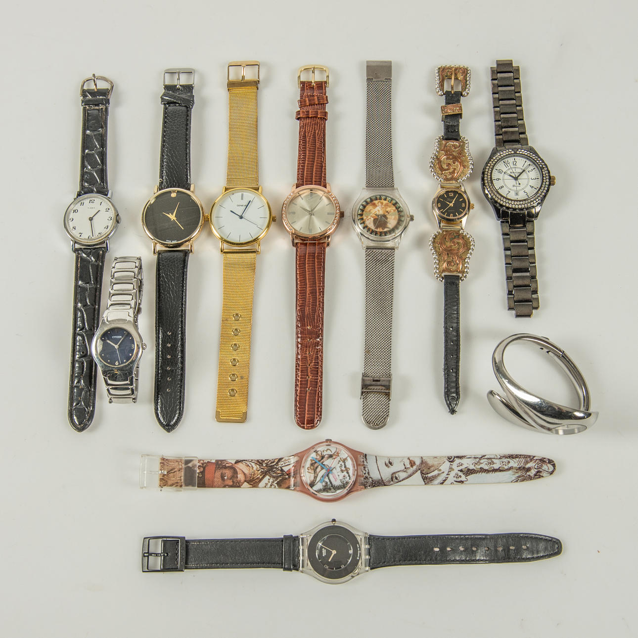BRACELET WATCH, 11 pieces.