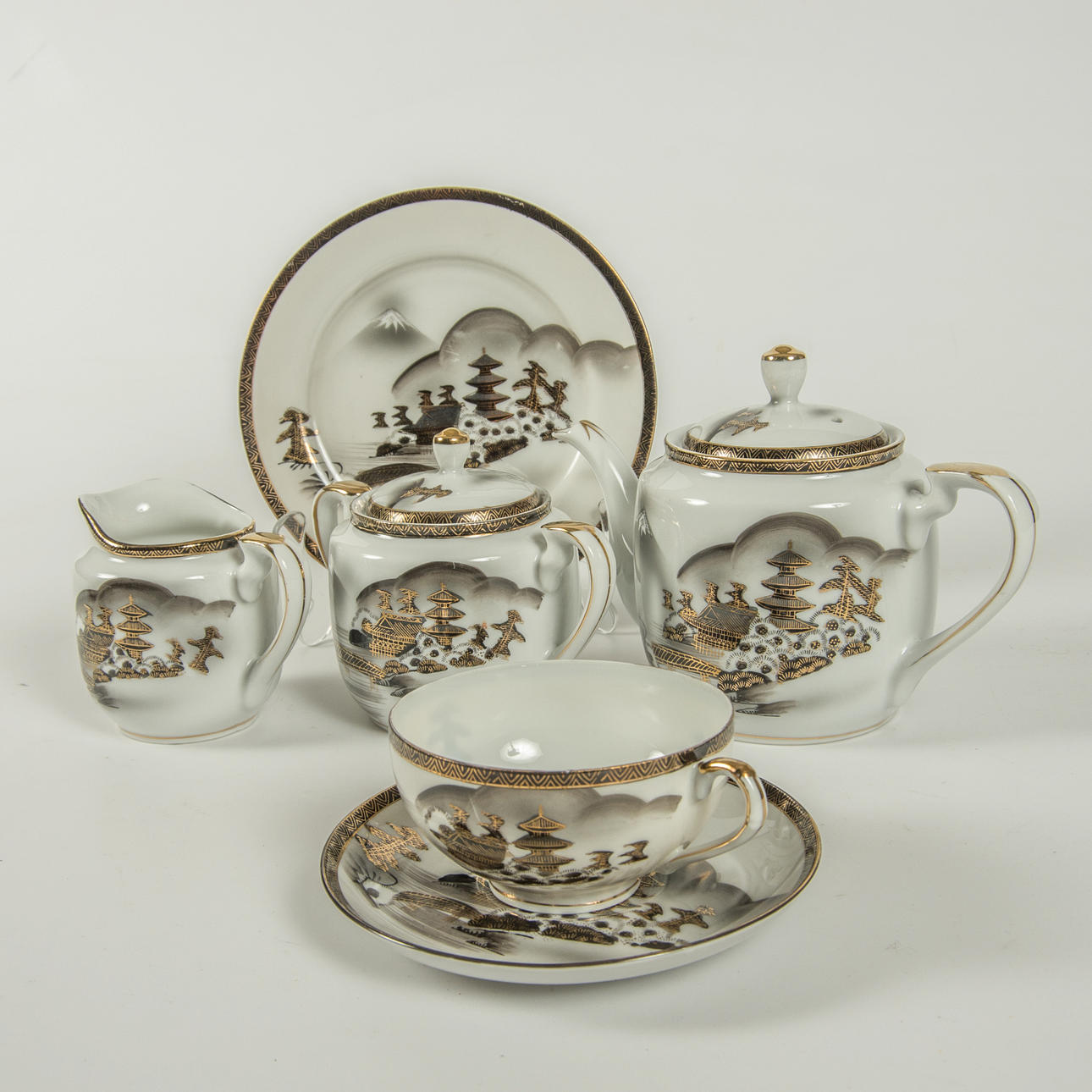 TEA SET, 20 pieces, "Hayasi", Japan.