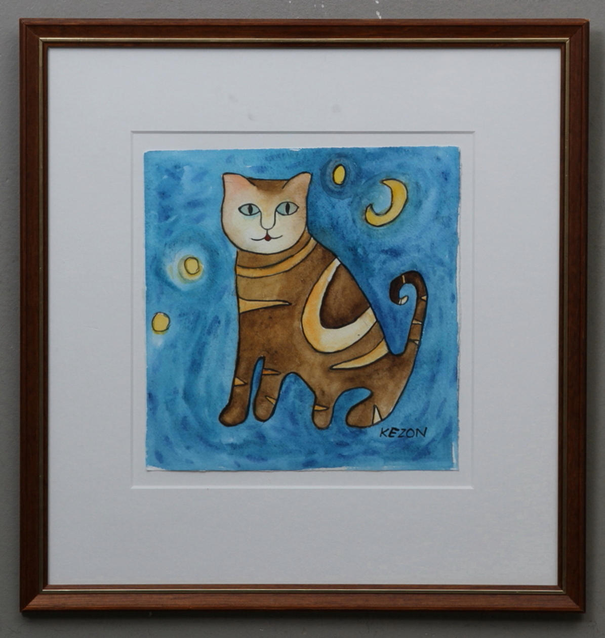 AKVARELL, Van Goghen, Karin Ernstzon.