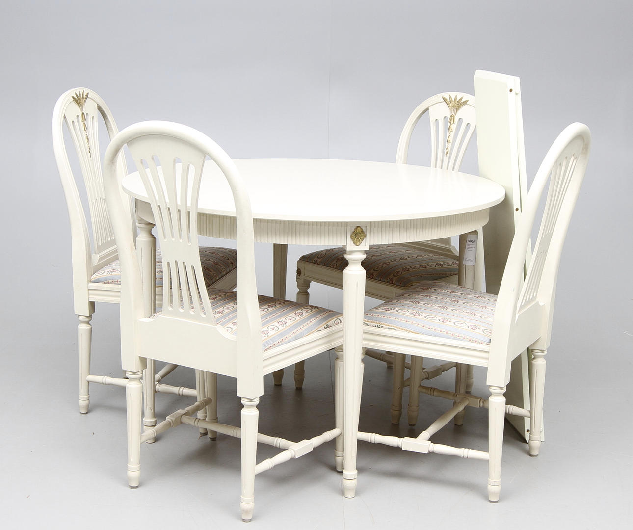 MATGRUPP, 5 delar, Gustaviansk-stil, 1900-talets andra hälft.