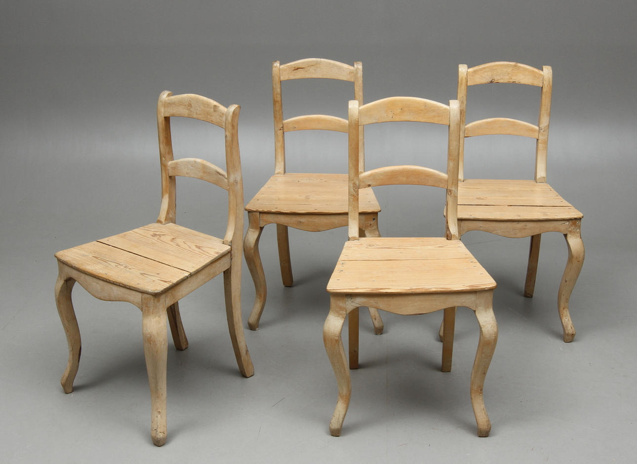 STOLAR, 4 st, allmoge, 1800-tal.