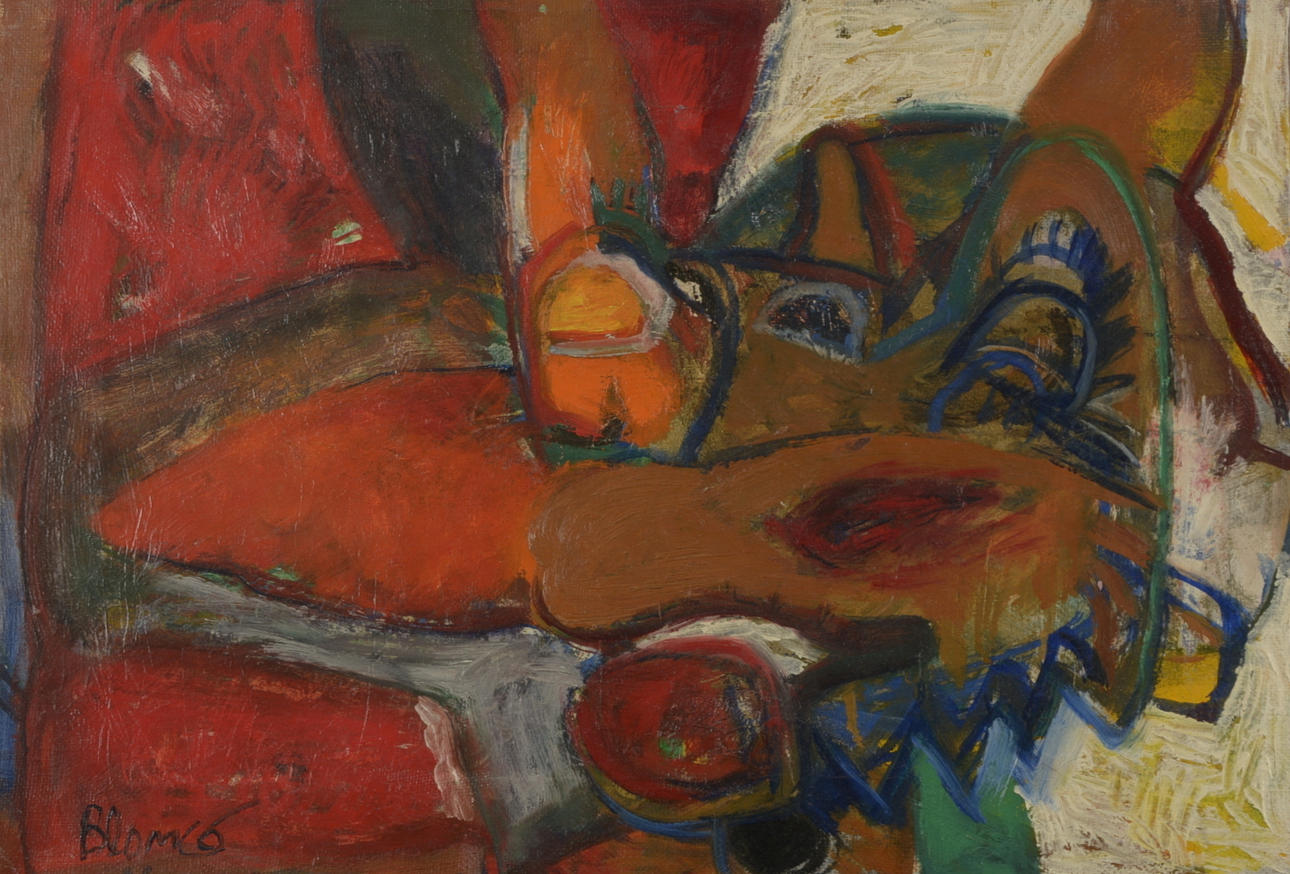 FRANCISCO JOSE BLANCO. Olja på duk.