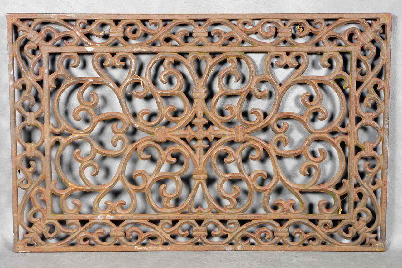 DØRTÆPPE, støbejern, 2000-tallet.