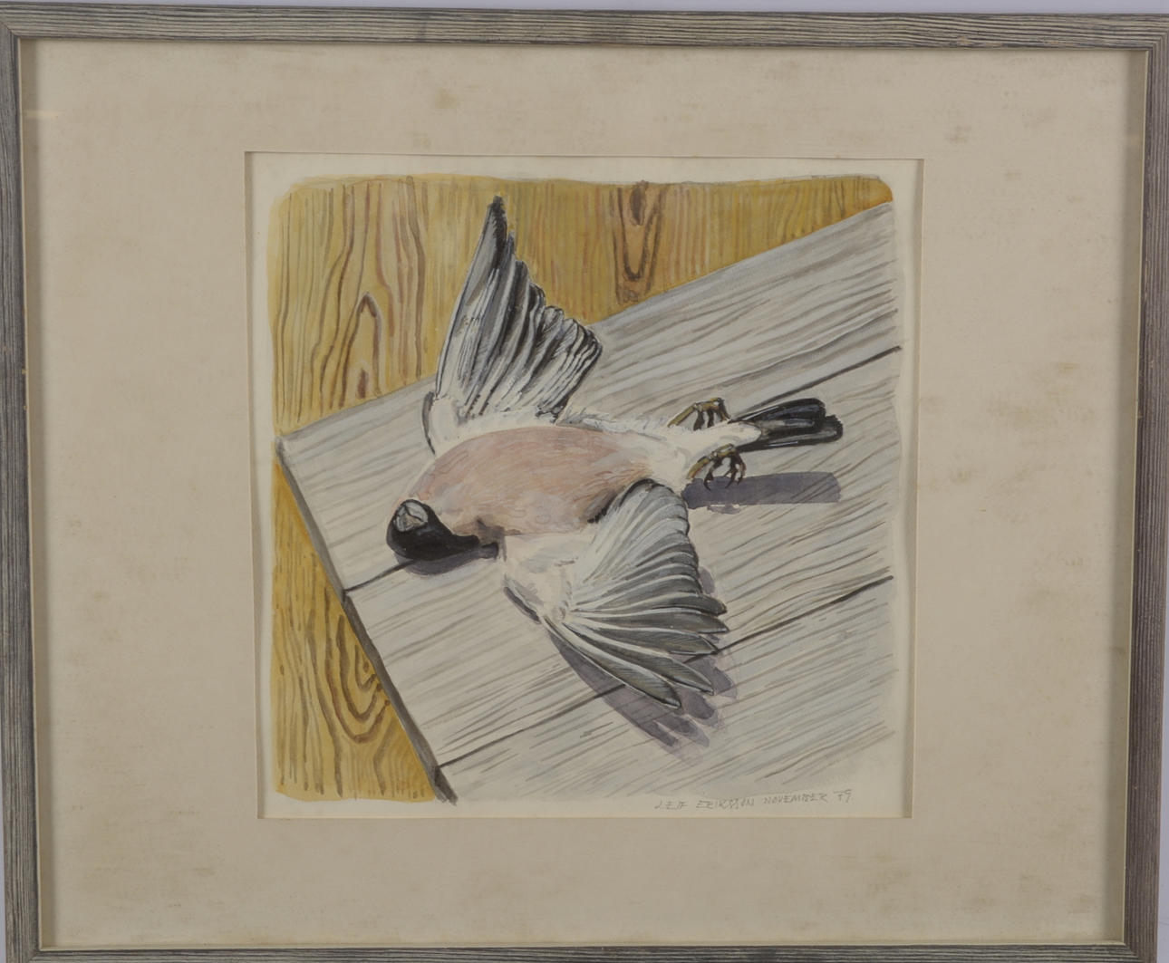 LEIF ERIKSSON. Gouache.