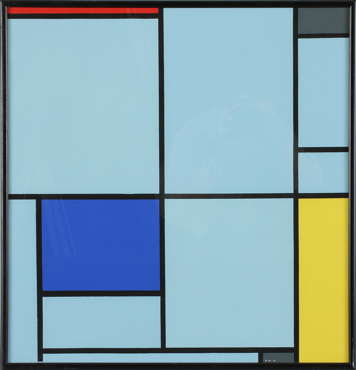 AFFISCH, Piet Mondrian.