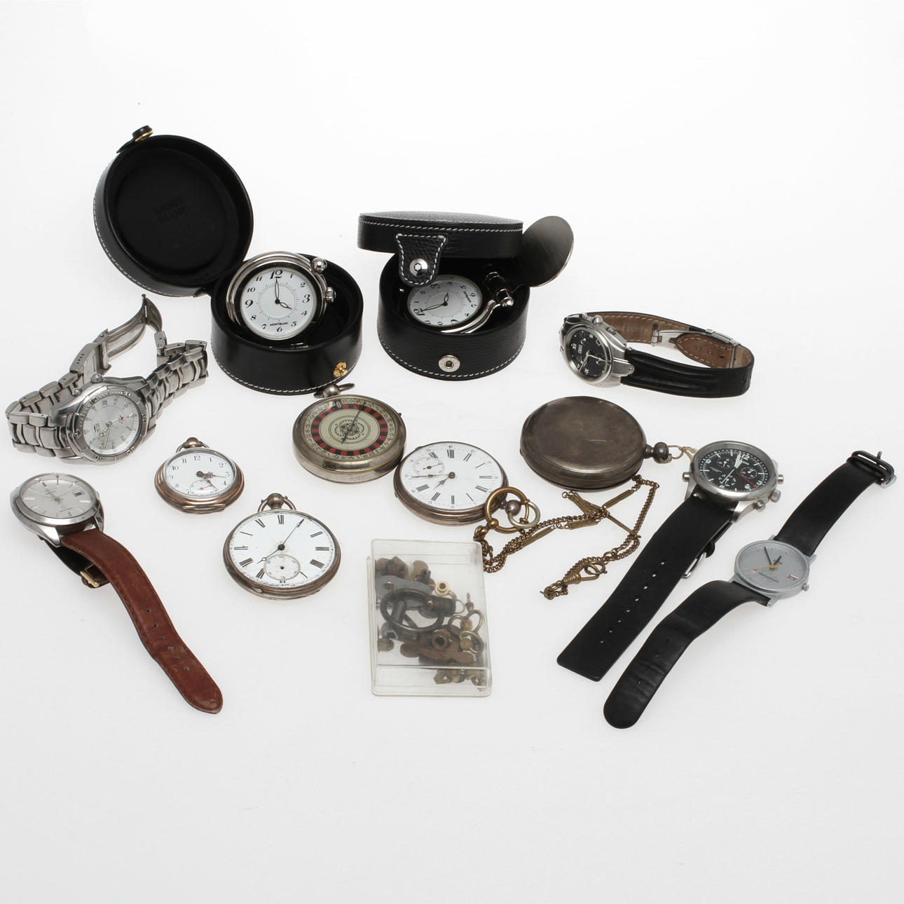 WRIST WATCH and POCKET WATCH.