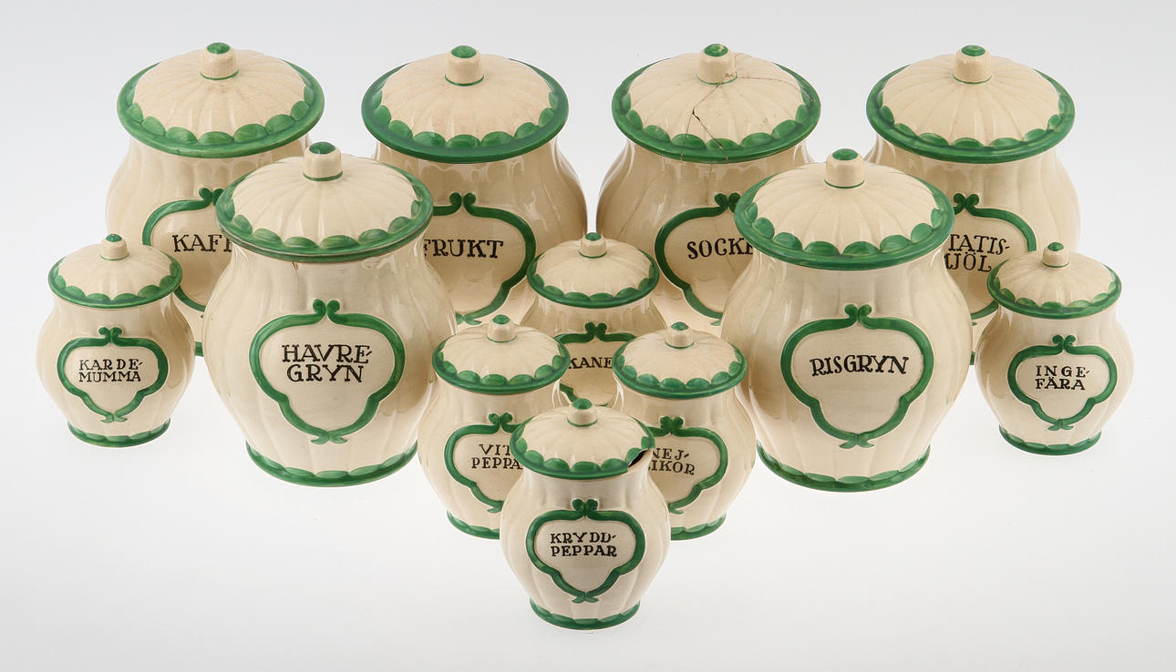 KRYDDBURKAR, 13 st, Uppsala Ekeby.