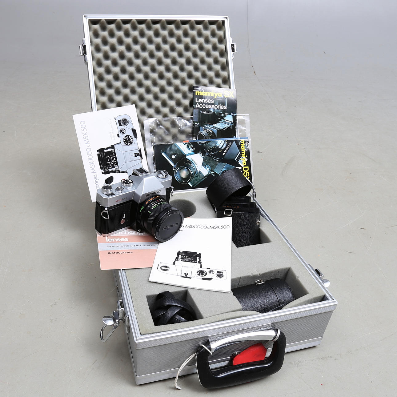 CAMERA, Mamiya MSX 1000, with lens.