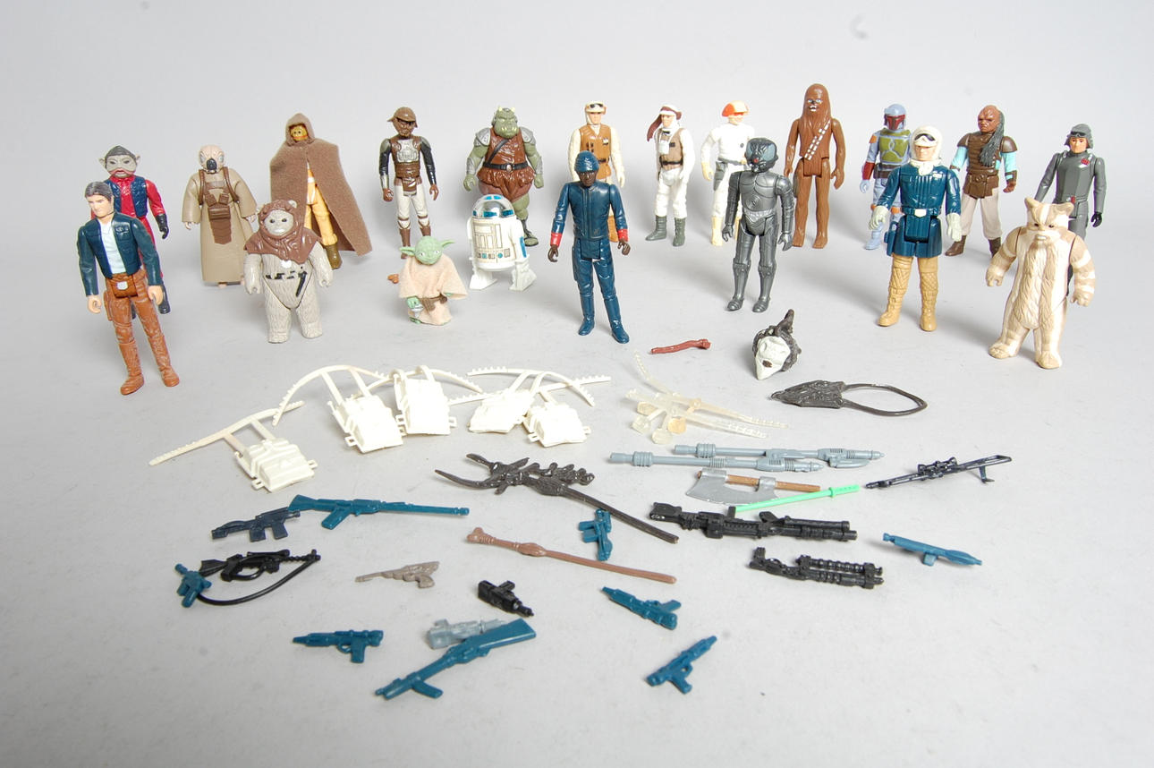 STAR WARS FIGURER, Lucas Film Ltd LFL 20 st 1981-83.