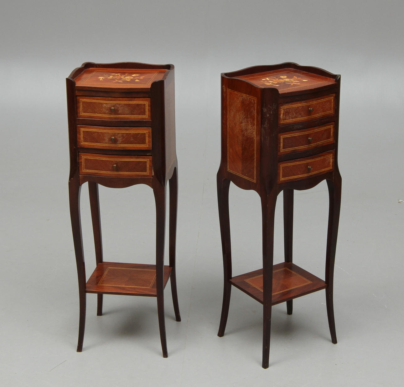 PIDESTALBYRÅAR, 1 par, 1900-tal.