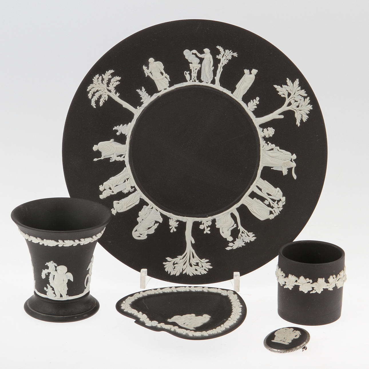 WEDGEWOOD, 9 delar, England.