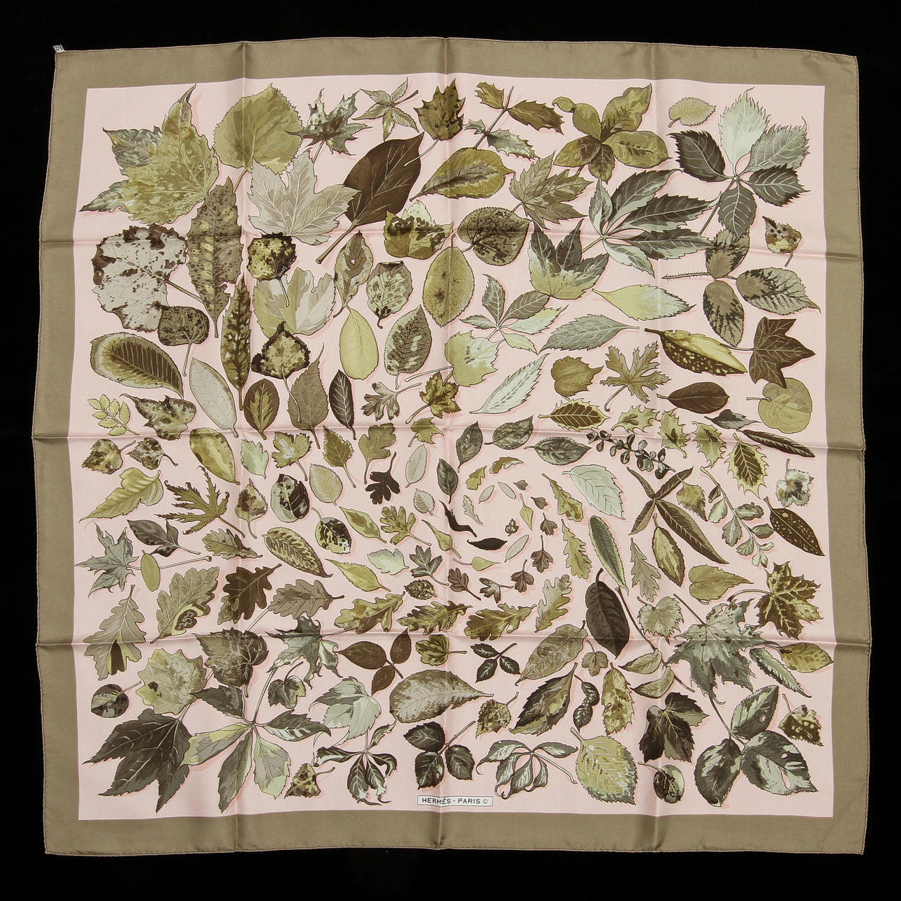 SCARF, "Tourbillons" Christiane Vauzelles, Hermès, Paris.