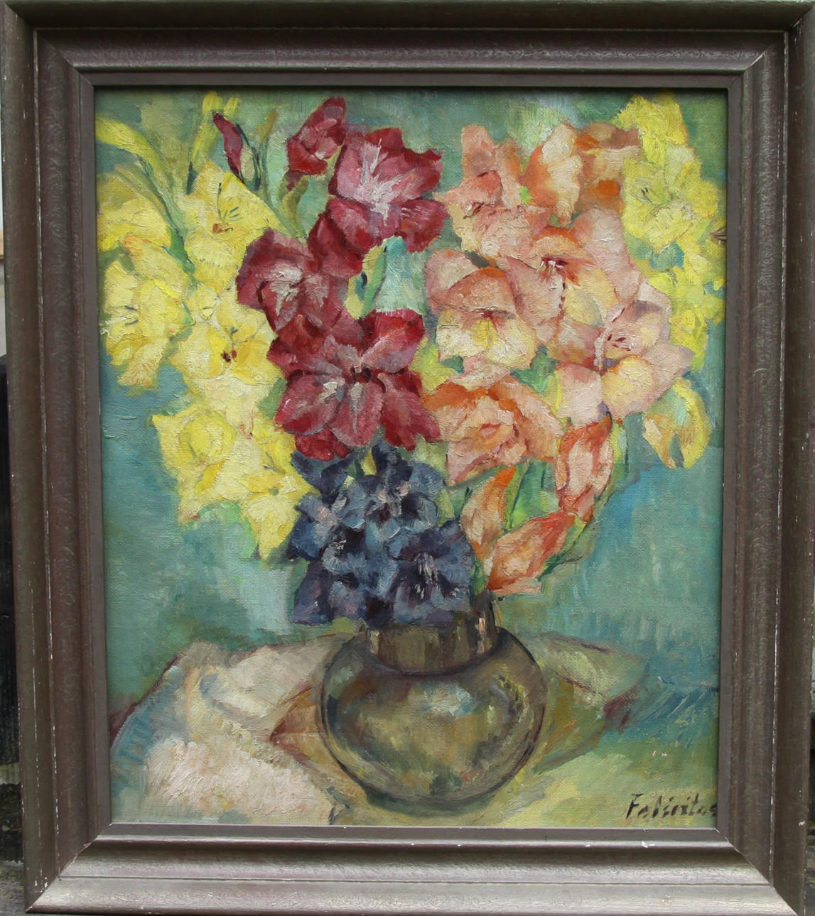 FELINITAS. Blomma stilleben.