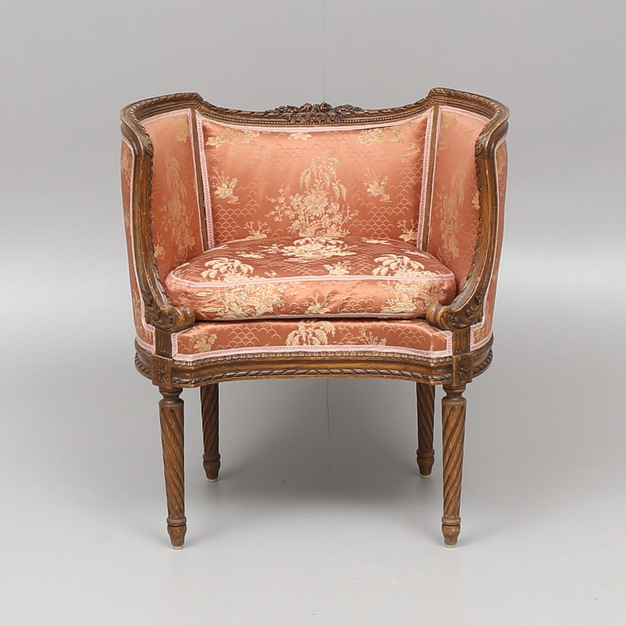 FÅTÖLJ, gustaviansk stil, 1900-tal.