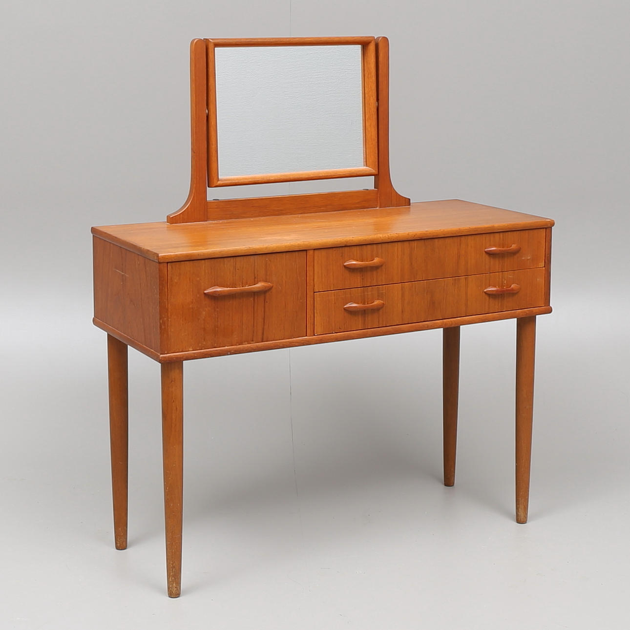 SMINKBORD, teak, 1950/60-tal.