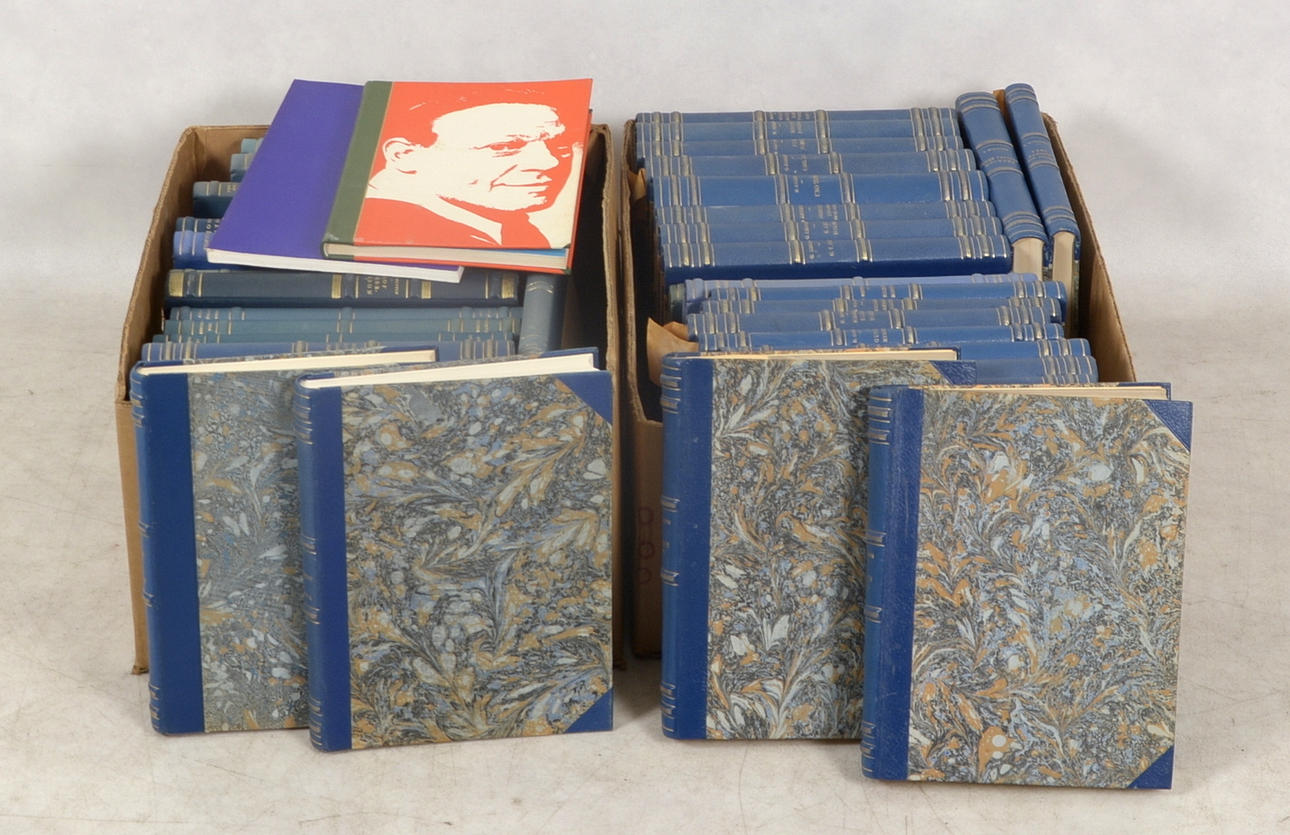 PARTI KONSTBÖCKER, 2 lådor.