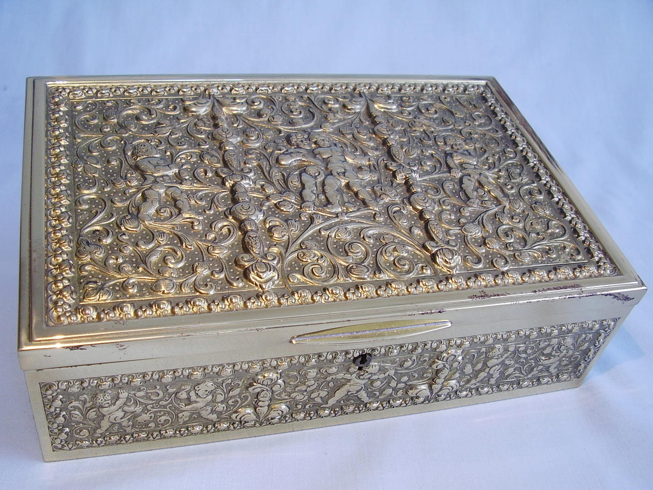 SCHATULLE ERHARD & SÖHNE JUGENDSTIL.