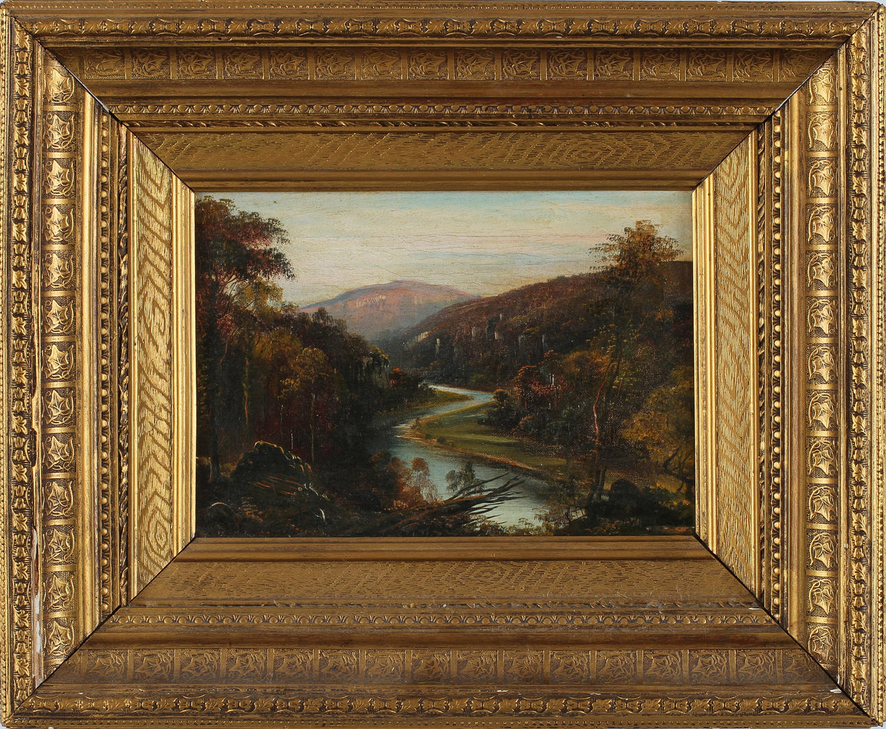 GEORG WILLIS PRYCE. Olja på duk, signerad.