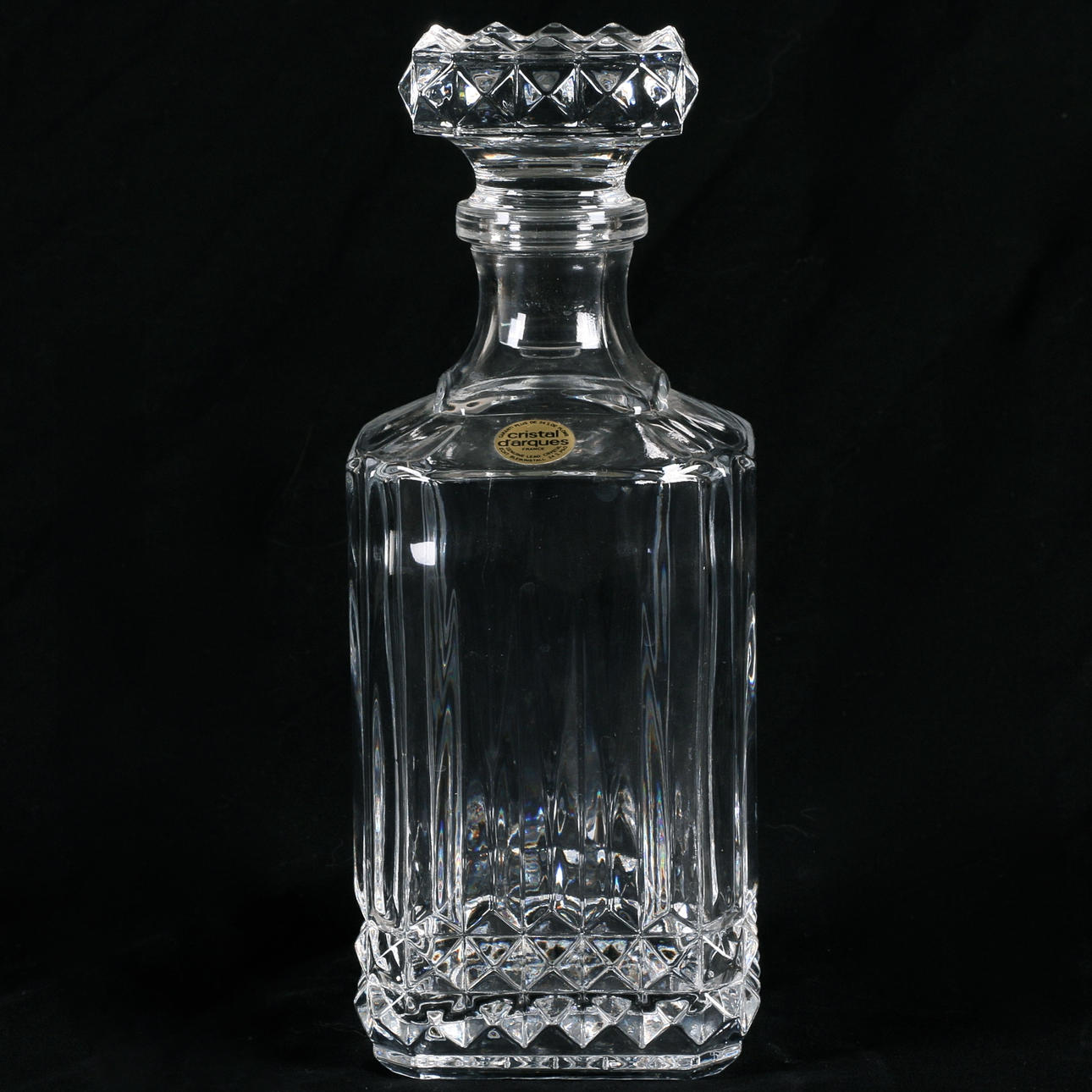 KARAFFE, Cristal D'arques, Frankreich.