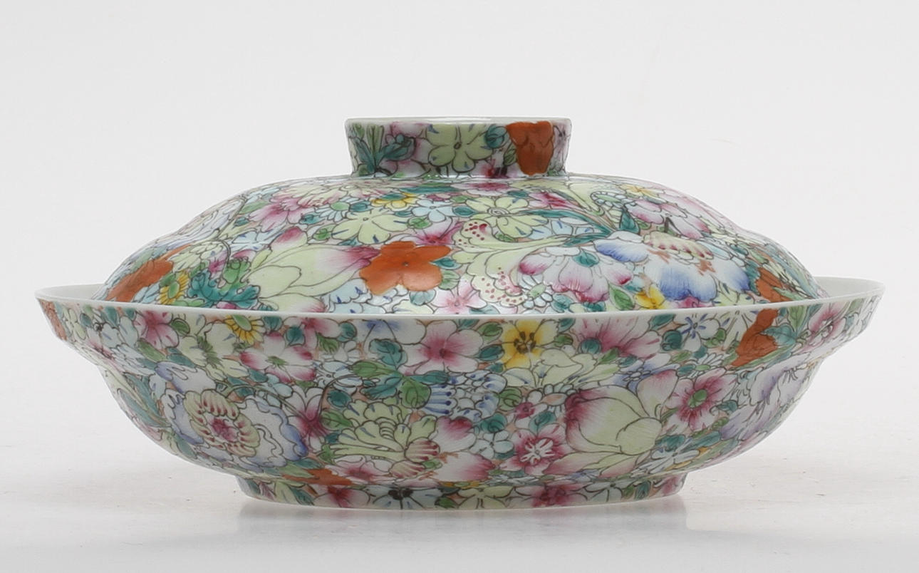 LOCKSKÅL, porslin, Kina.