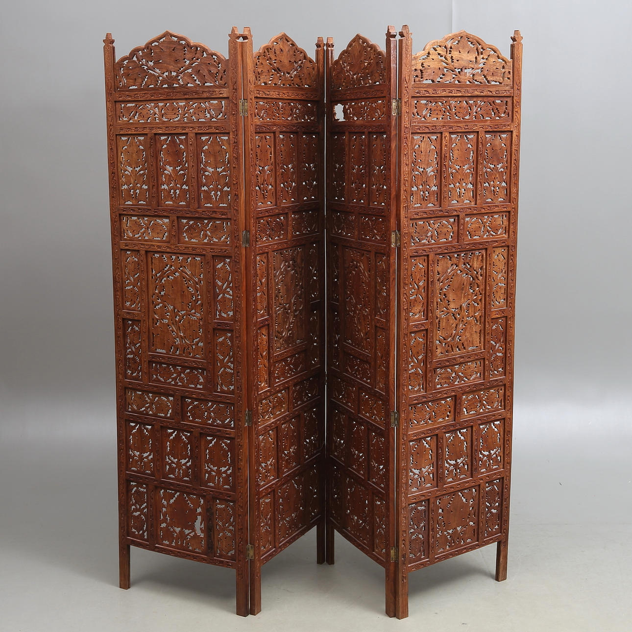 SKÄRMVÄGG, trä, orientalisk, 1900-tal.