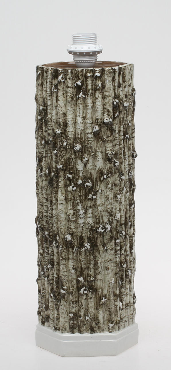 BORDSLAMPA, porslin, Italien.