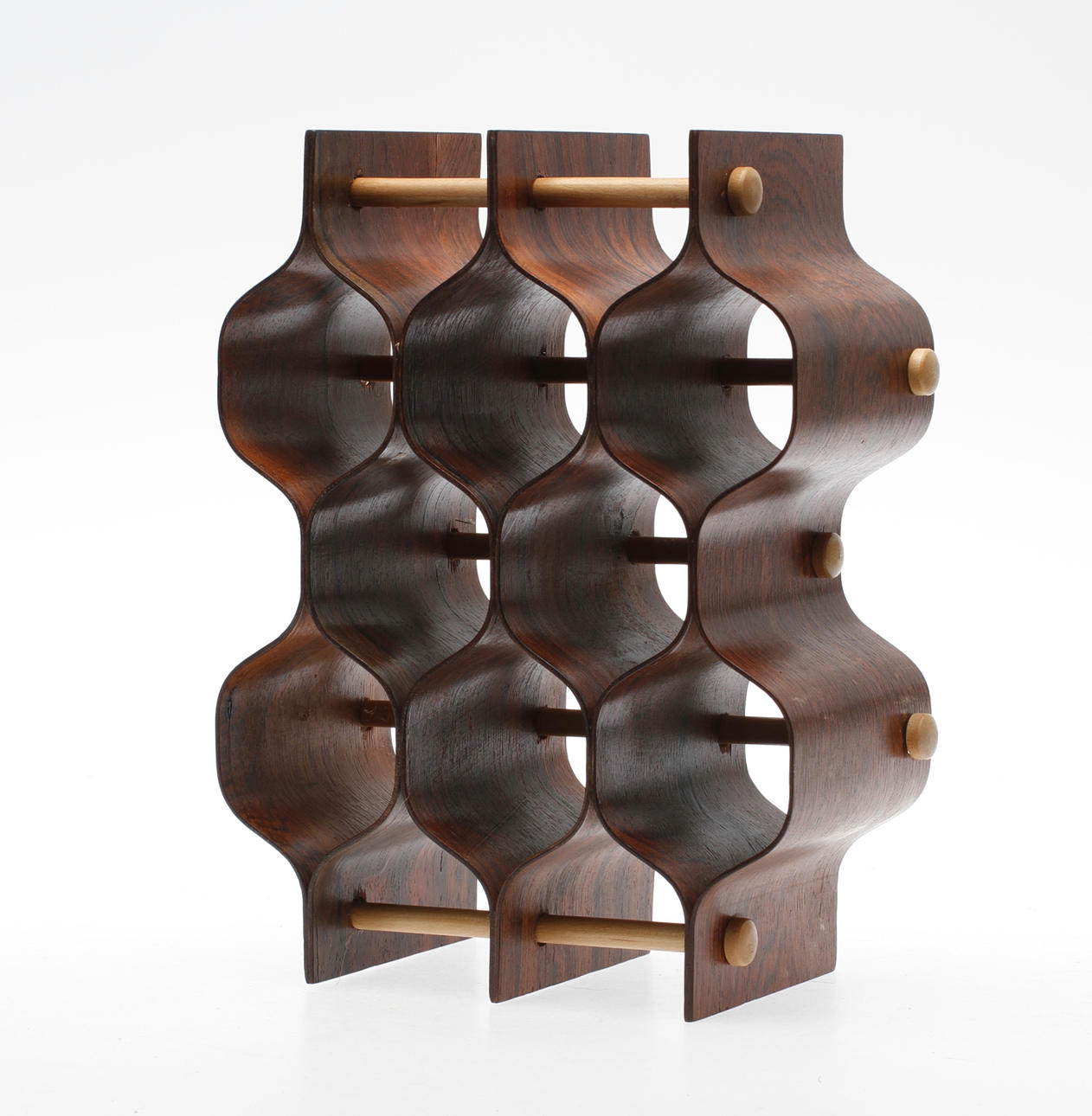 FLASKSTÄLL, Torsten Johansson, AB Formträ, Sverige, 1900-talets andra hälft.