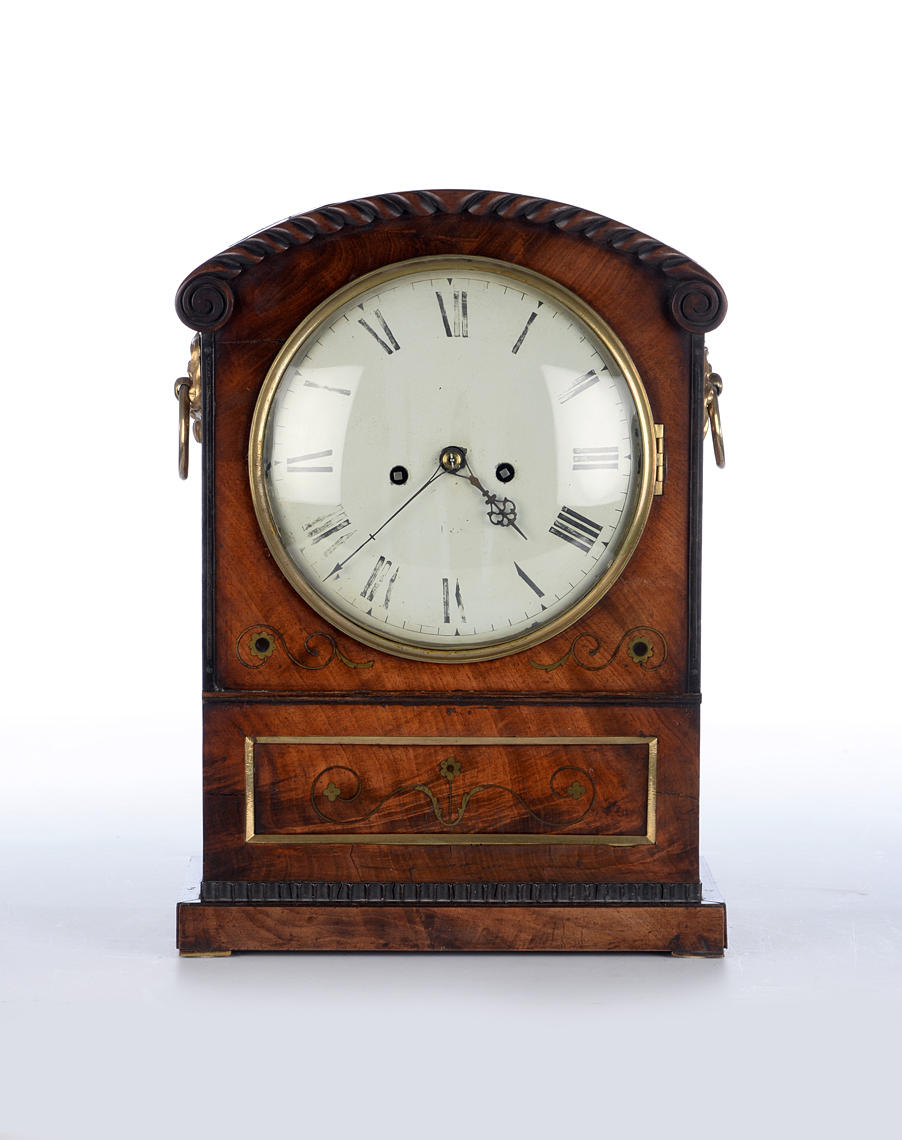 FREDERICK BELLONI. Support clock / Bracket clock / Mantel clock.